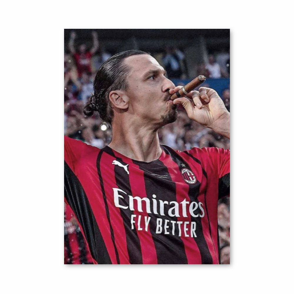 Poster Zlatan Ibrahimovic Fume